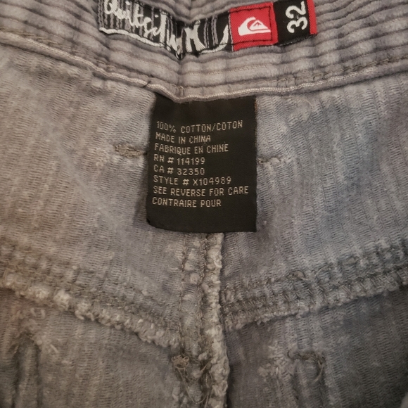 Vintage Quicksilver Corduroy Shorts Size 32 - Picture 11 of 11